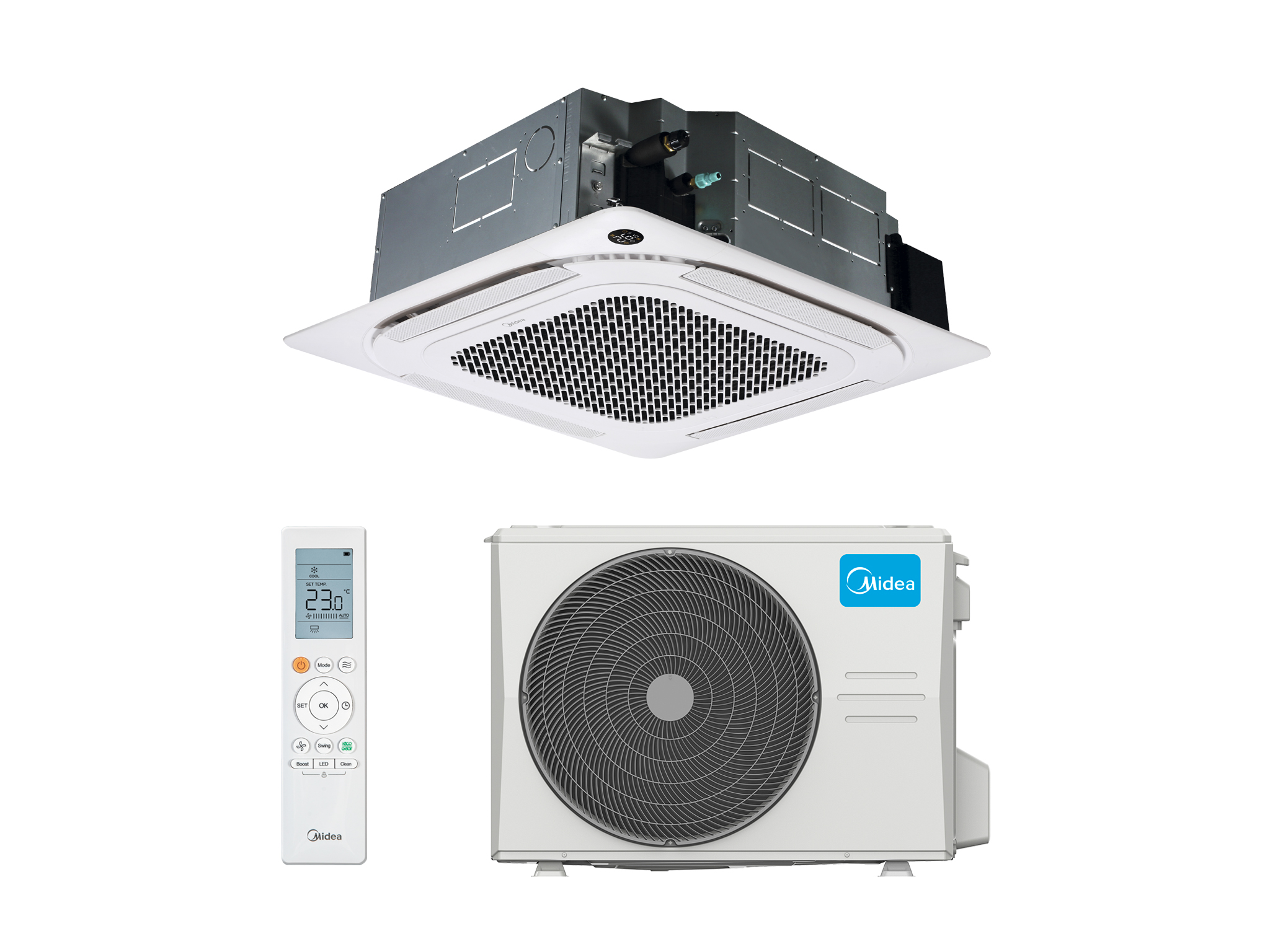Midea MCD1 MCD1-24HRFNX(GA)-B/MOA1D-24FRN8G1/T-MBQ4-04AWD