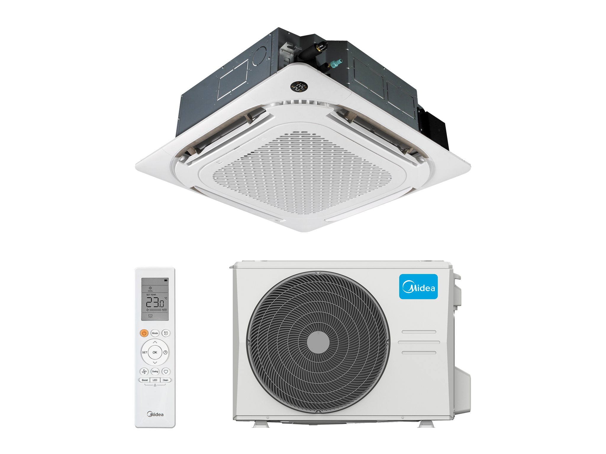 Midea MCD1 MCD1-24HRN1G1/MOA1U-24HRN1G1/T-MBQ4-04A1