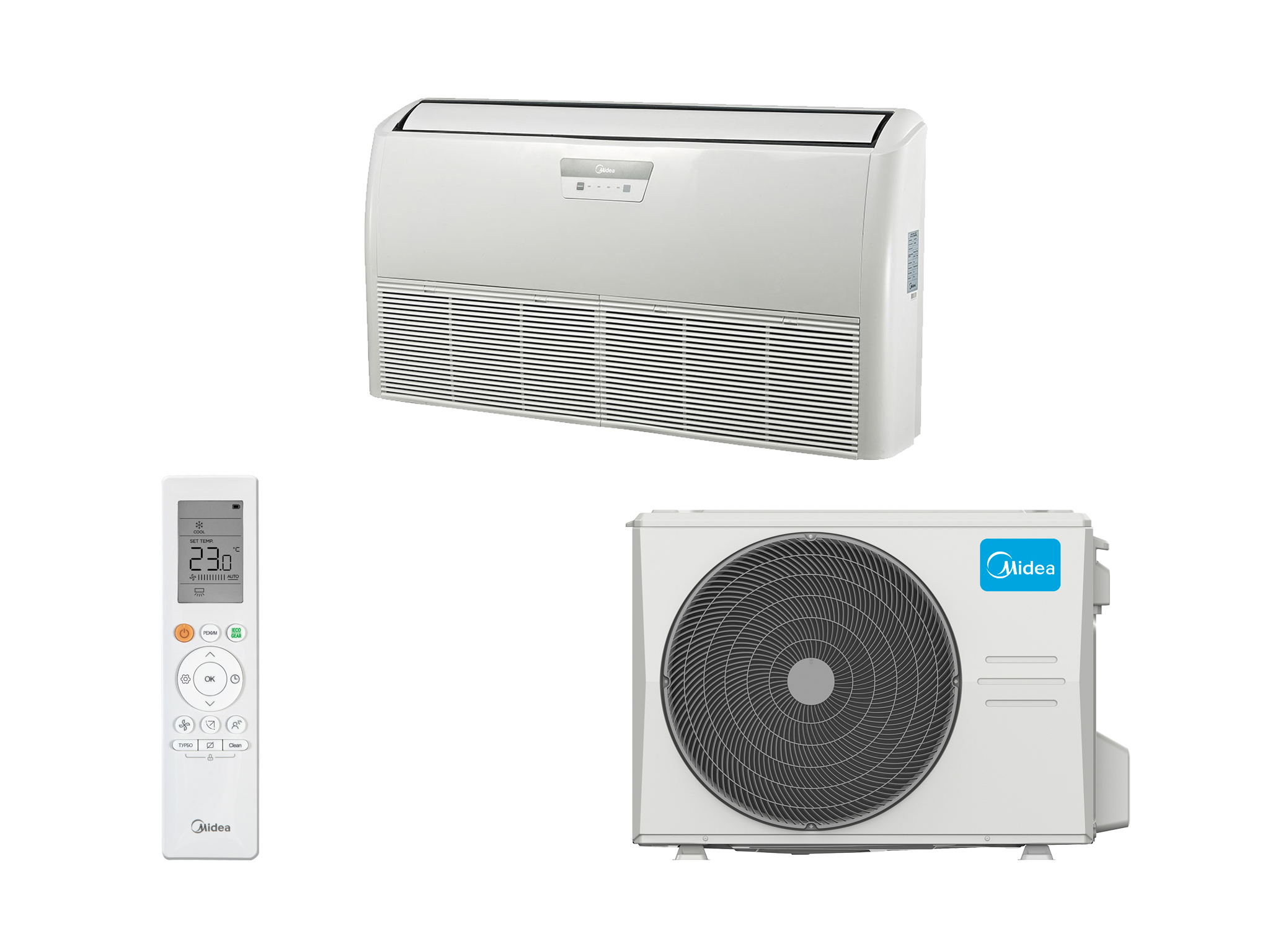 Midea MUE(U) MUE-24HRFNX(GA)/MOA1D-24FRN8G1